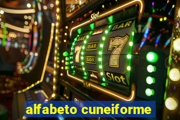 alfabeto cuneiforme